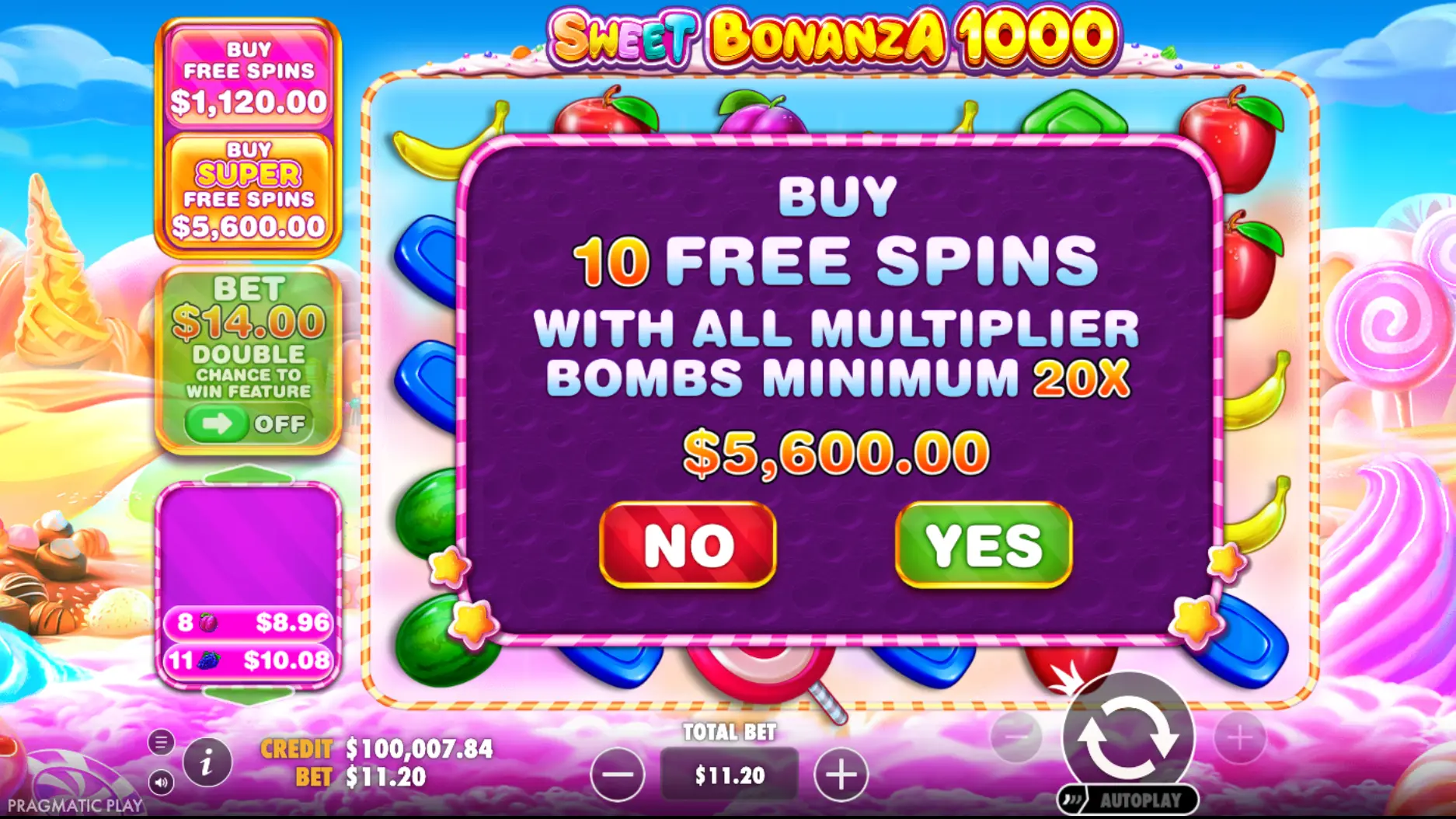 Aktiviere Free Spins